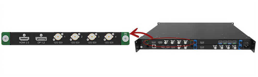 led display controller interface