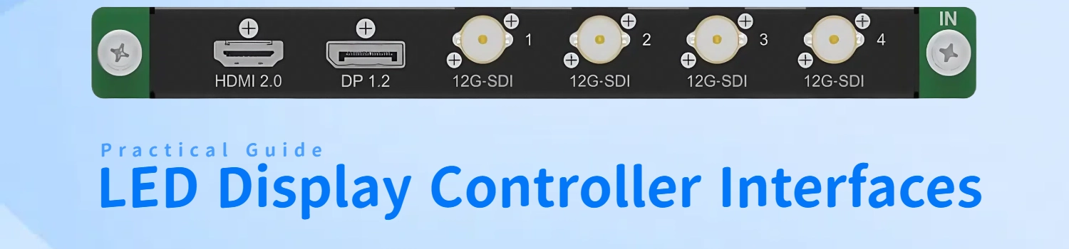 led display controller interface