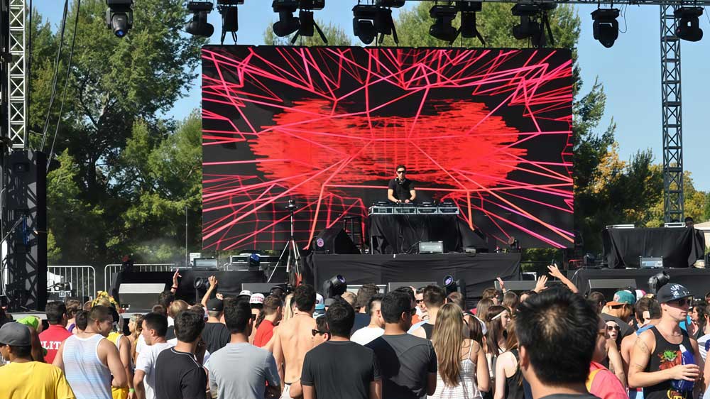 led display for events