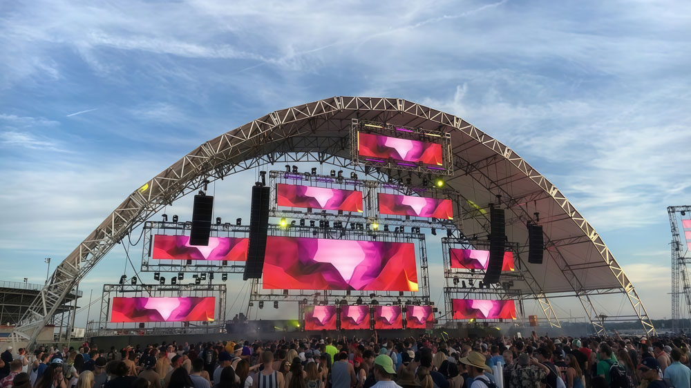 led panels for events