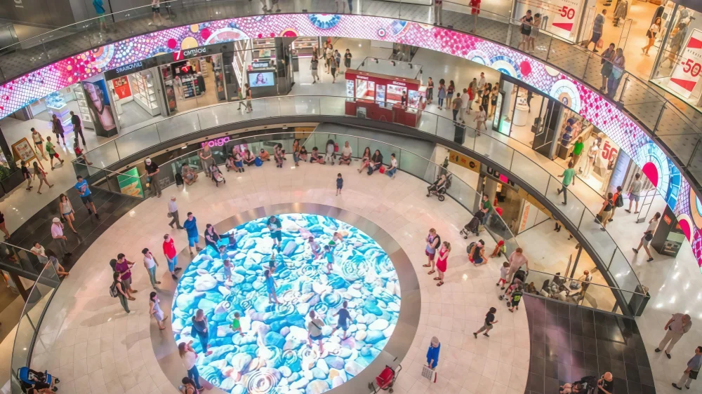 mall led screen
