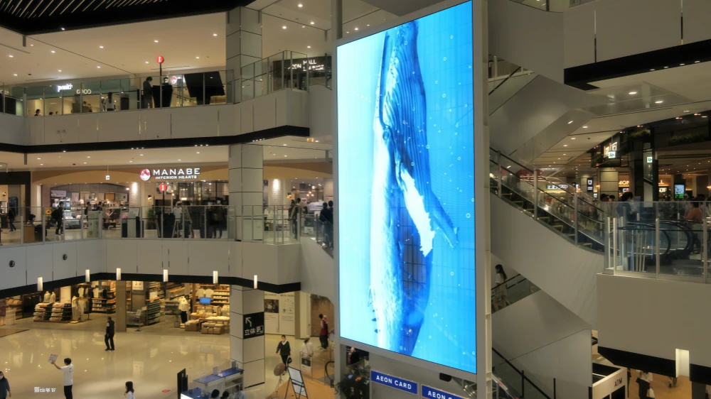 shopping mall LED display