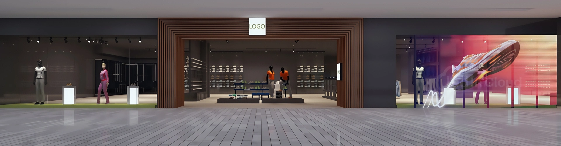 shopping mall LED display