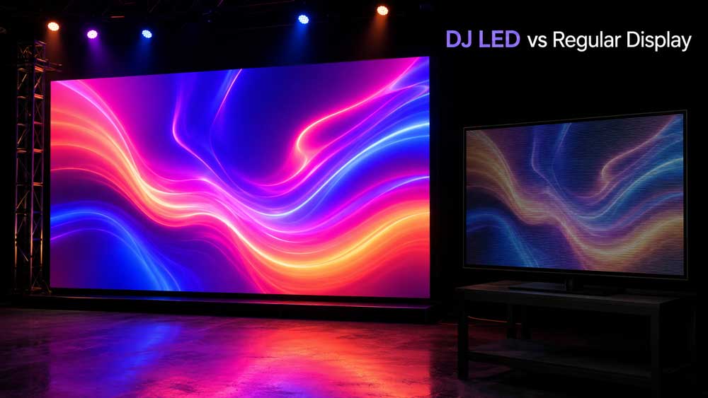 DJ LED Screen | Bring Music and Visuals Together on Stage - LEDINCLOUD