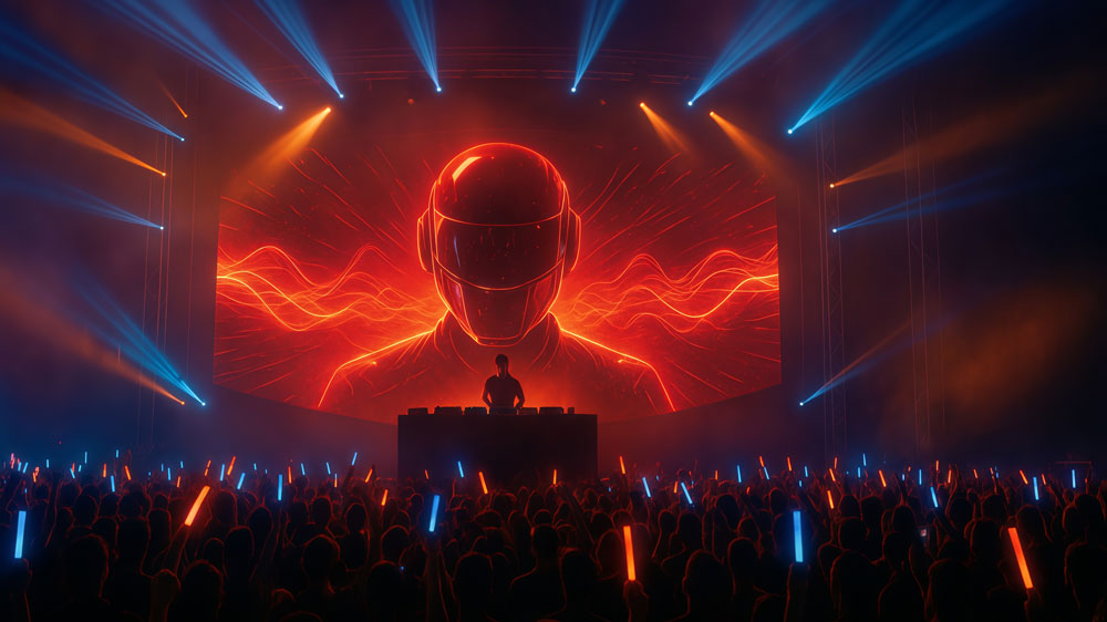 DJ LED wall