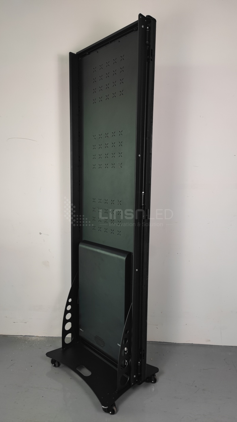 lc60c back side view (frame opened)