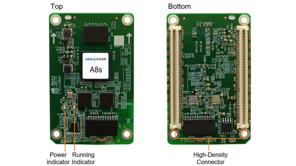 novastar a8s receiving card appearance