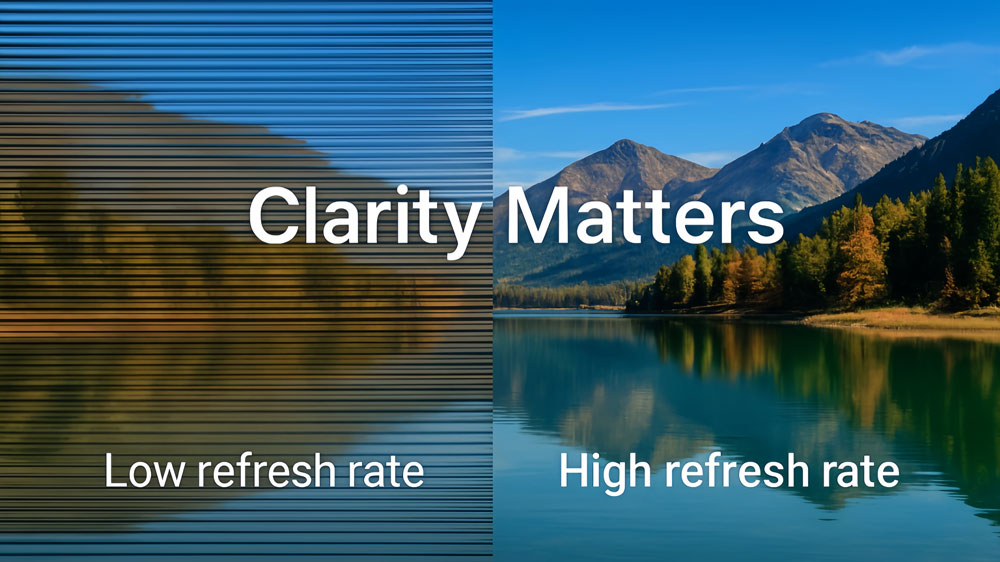 xr led screen features