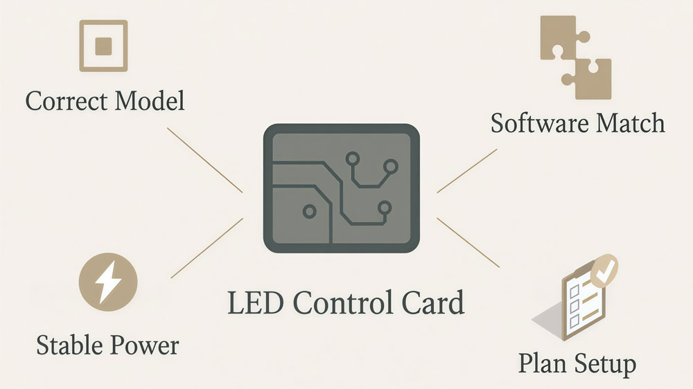 led control card
