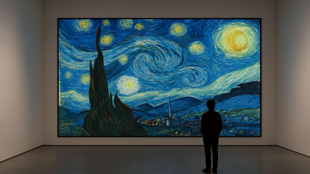 art museum led screen