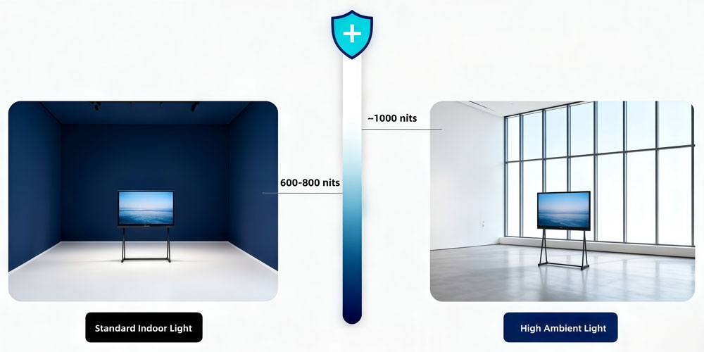 how to choose art museum led display