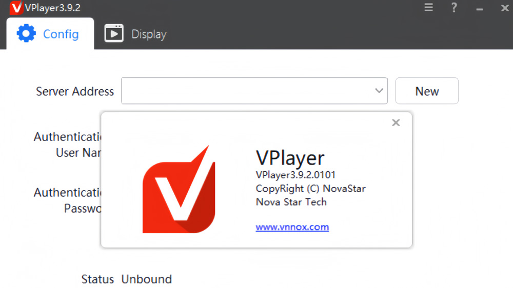 novastar vplayer software