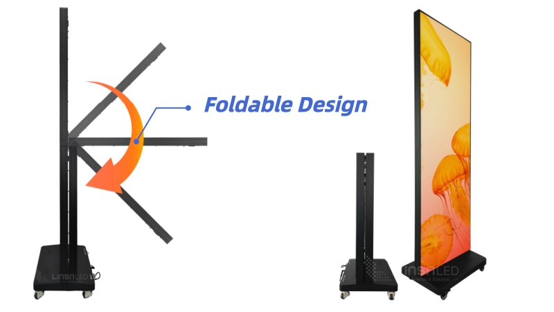 LC60CF Series foldable design