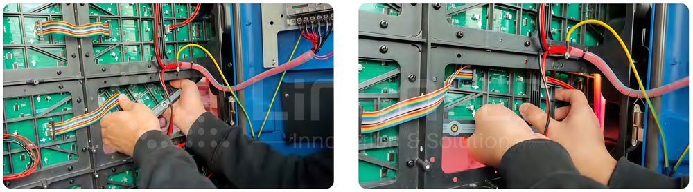 Rear Maintenance LED Display