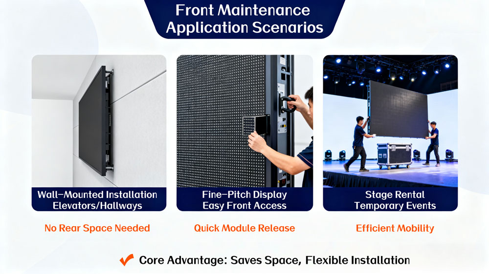 front service led module Scenarios