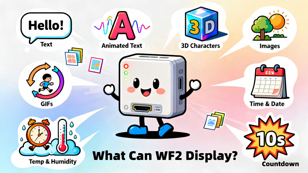 huidu hd wf2 support contents