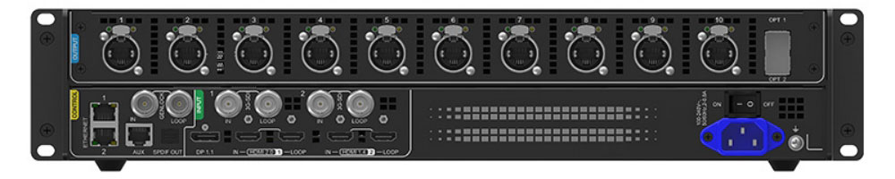 mx30 novastar back view