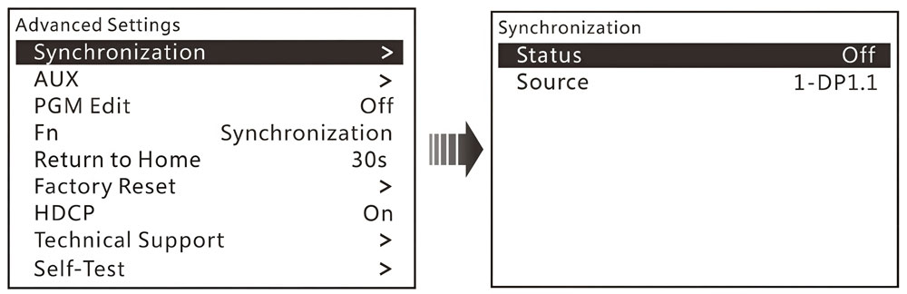 novastar n9 Synchronization