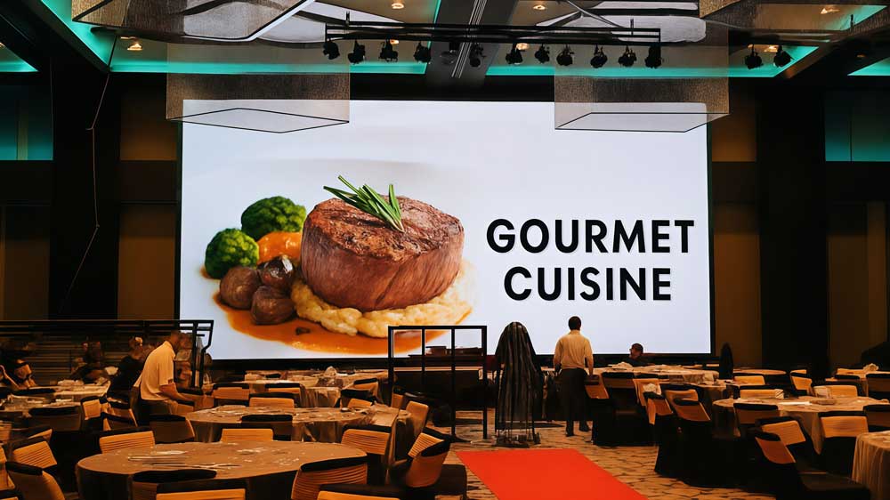 restaurant led display