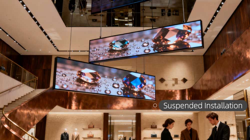 LED Screen Hanging (Suspended) Installation
