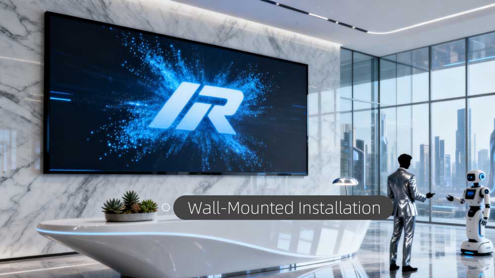 LED Screen Wall-Mounted Installation