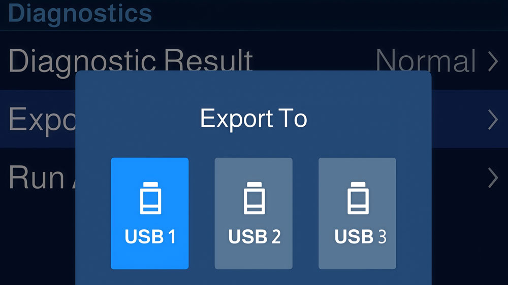 NovaStar TU4K Pro Export diagnostic results