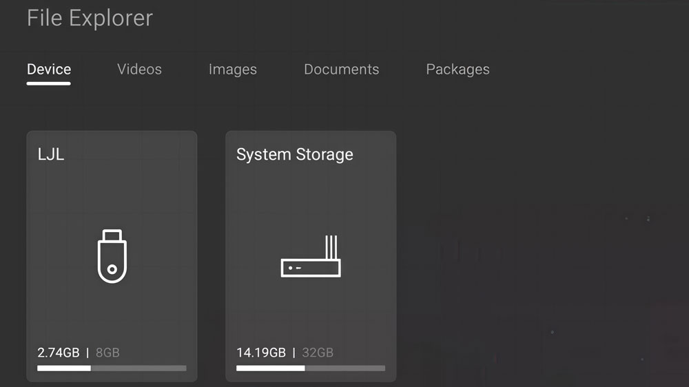 NovaStar TU4K Pro File explorer