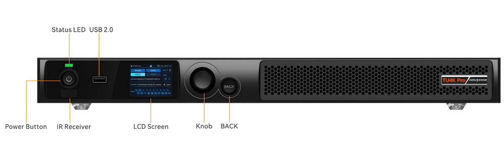 NovaStar TU4K Pro Front panel
