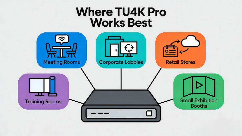 NovaStar TU4K Pro applications