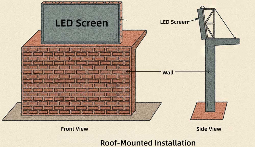 led display installation methods