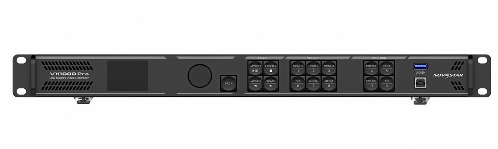 novastar vx1000 pro fornt panel