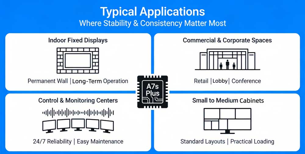 NovaStar A7s Plus applications