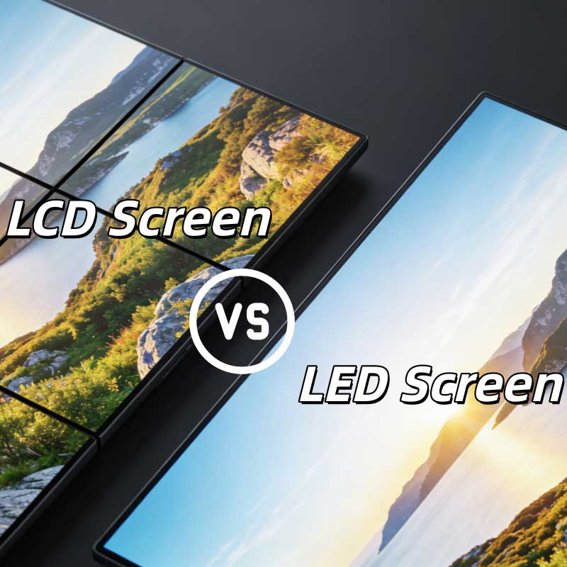 difference between lcd and led display