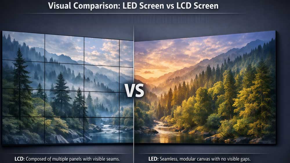 lcd panel vs led panel