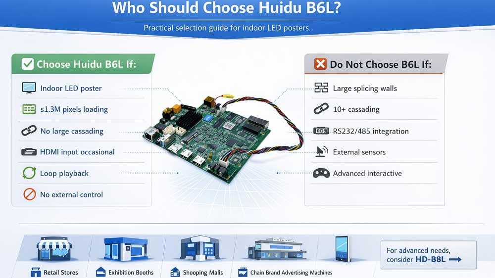 Huidu B6L applications