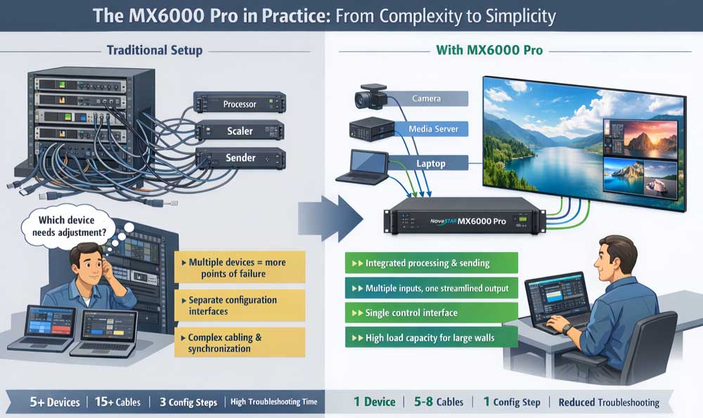 NovaStar MX6000 Pro advantages