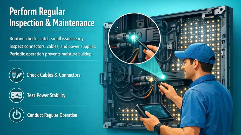 how to extend LED screen lifespan