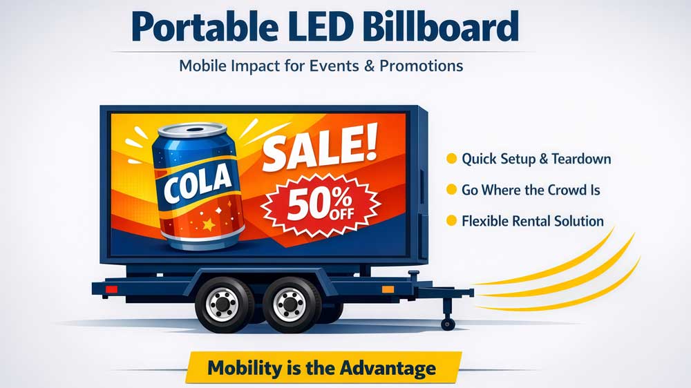 portable led billboard