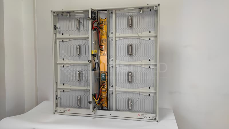 ES1000 - Back View (Power Supply Box Opened)