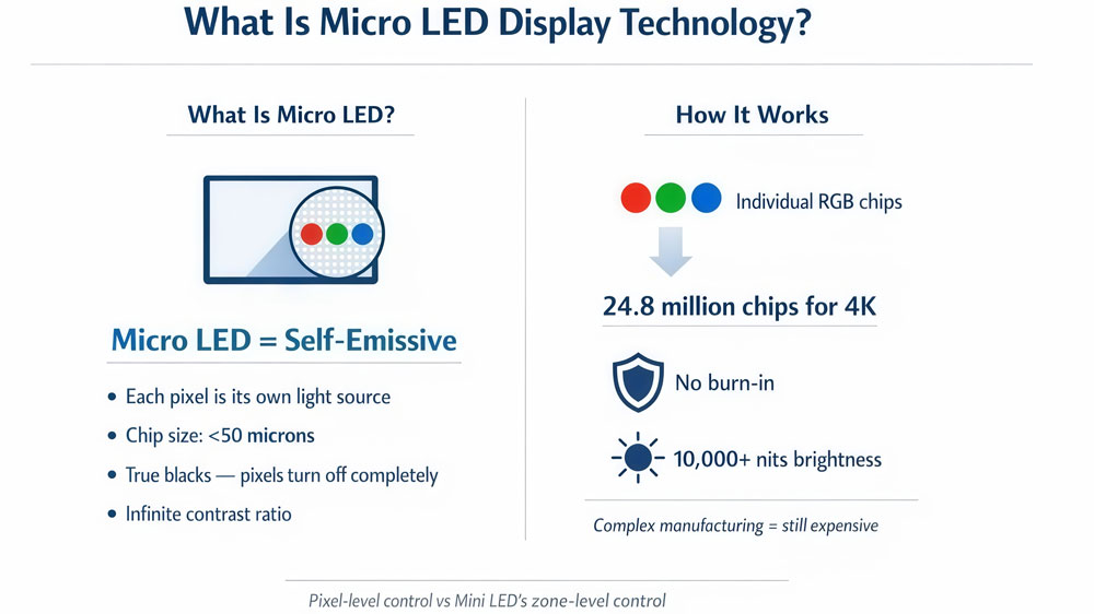Micro LED Display Technology