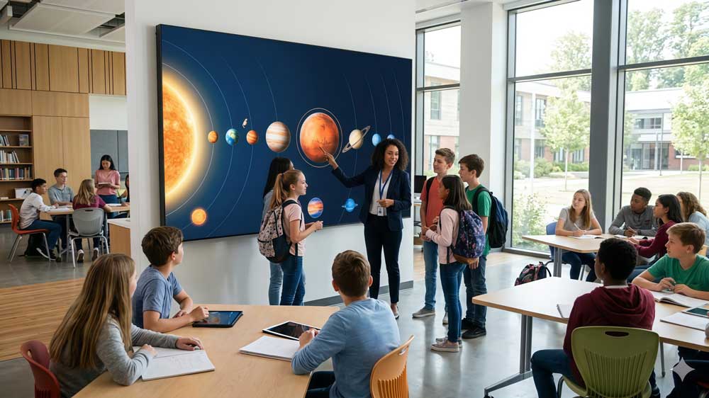 led display for education