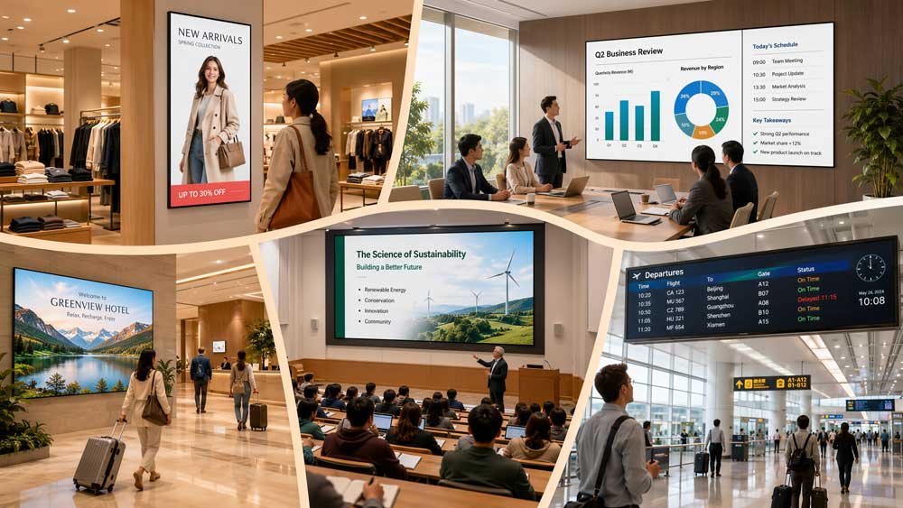 Indoor LED Display Screen applications
