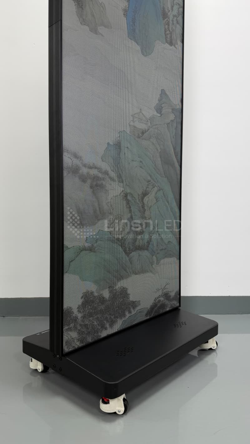 LC60CF Painting Texture LED Poster - Details