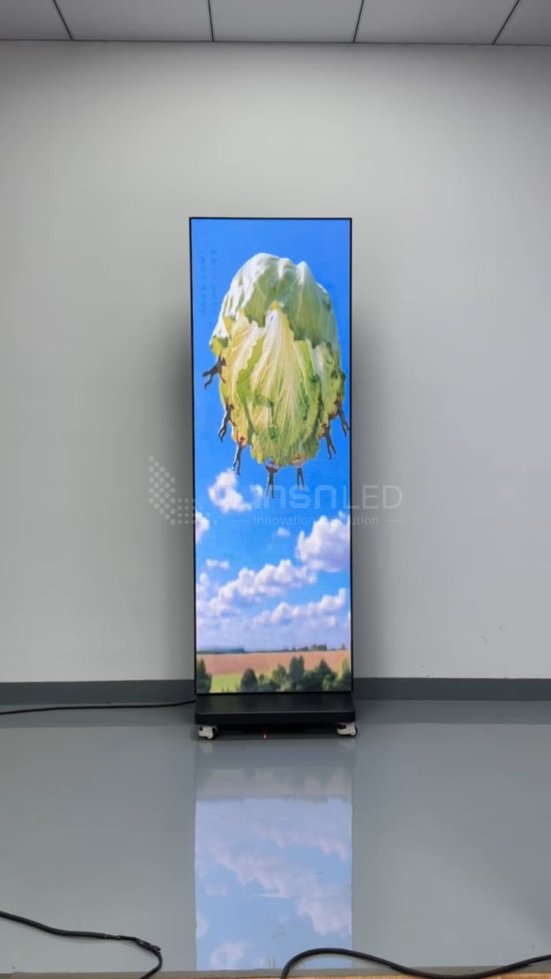 LC60CF Painting Texture LED Poster - Light Up