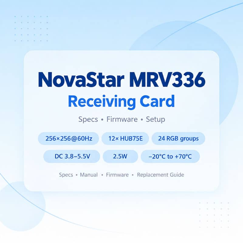 mrv336 novastar